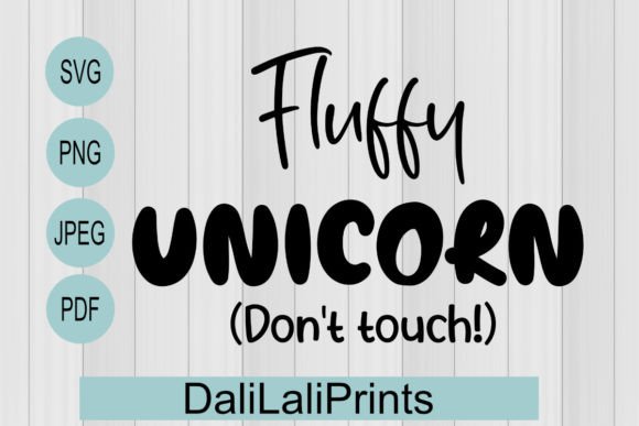 Fluffy Unicorn Funny SVG PNG JPEG PDF Graphics and Crafts Review