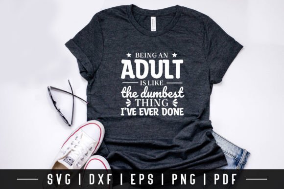 Funny Quotes SVG Design for Graphics and Crafts