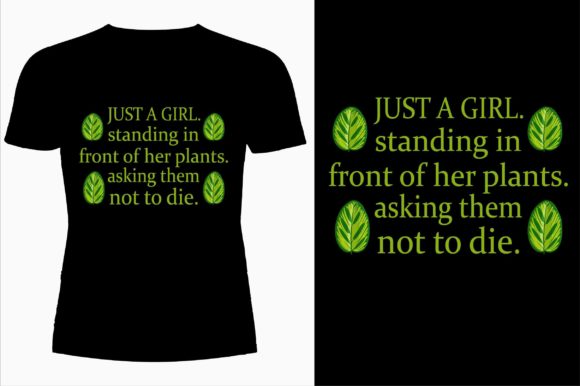 Just a Girl Standing T-Shirt Design: Graphics for Real Branding