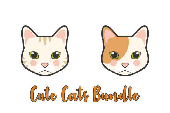 Little Cat Face Graphics and Illustrations Review